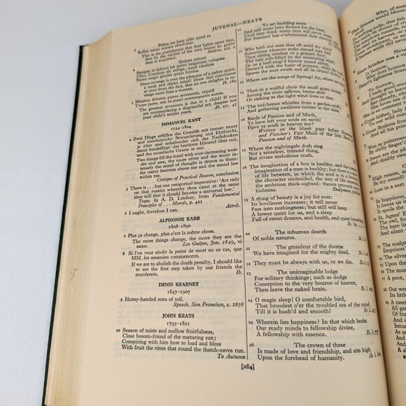 Oxford Dictioniary of Quotations 1955 Midcentury Classic Bookshelf Decor Book - Picture 8 of 12